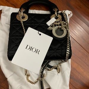 Dior Mini Lady Dior Satin Collection